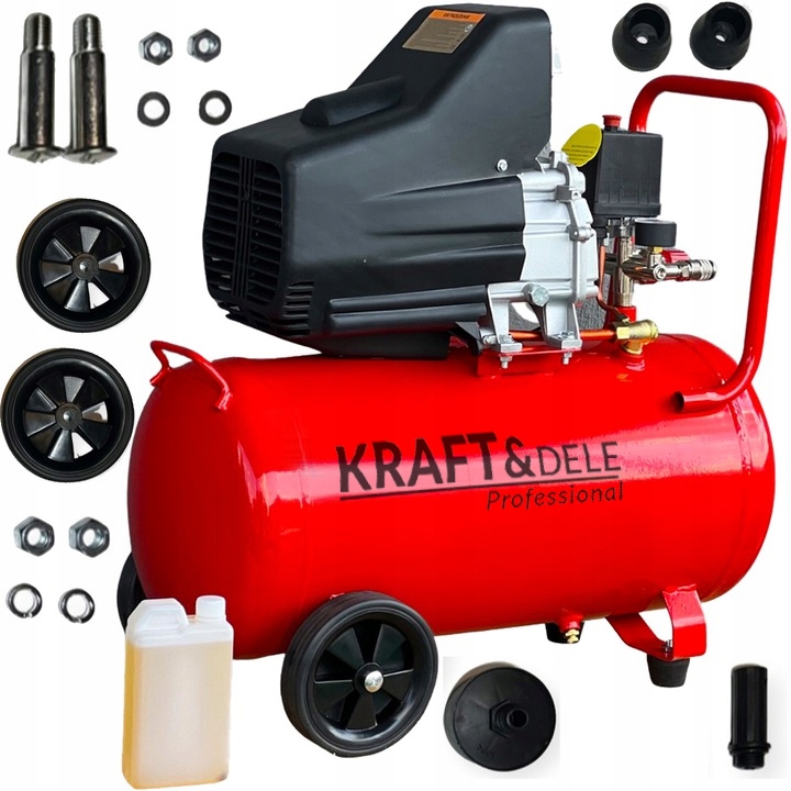 Kraft&Dele KD401 olejový kompresor 50 l 8 bar